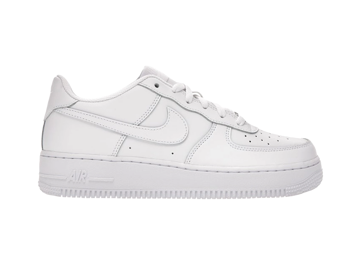Nike Air Force 1 Low LE Triple White (GS)