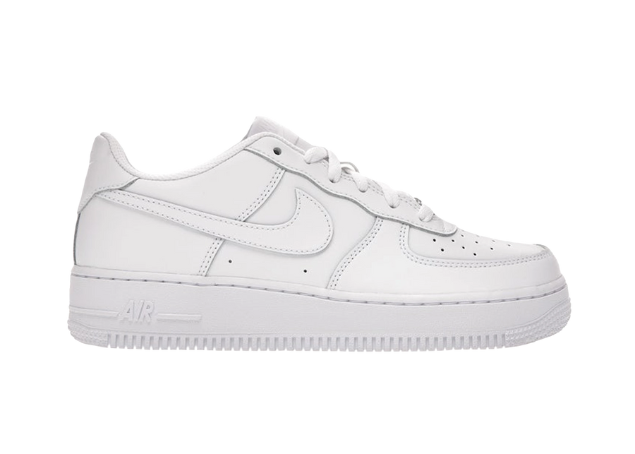 Nike Air Force 1 Low LE Triple White (GS)