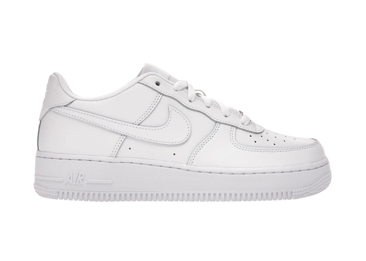 Nike Air Force 1 Low LE Triple White (GS)