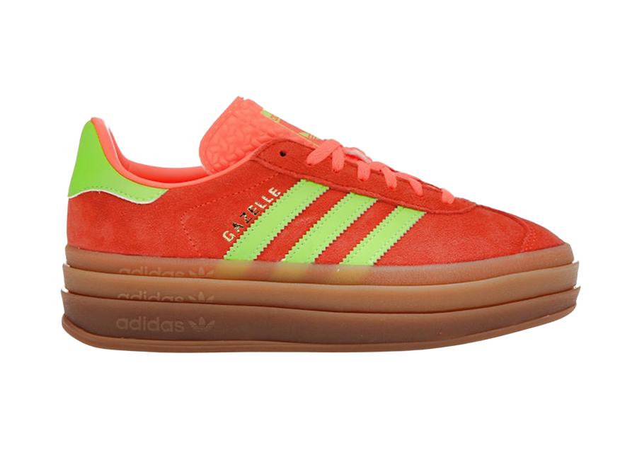 adidas Gazelle Bold Solar Orange Solar Green W