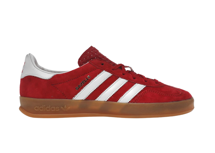 adidas Gazelle Scarlet Cloud White