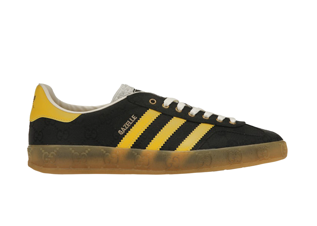 adidas x Gucci Gazelle Black GG Monogram