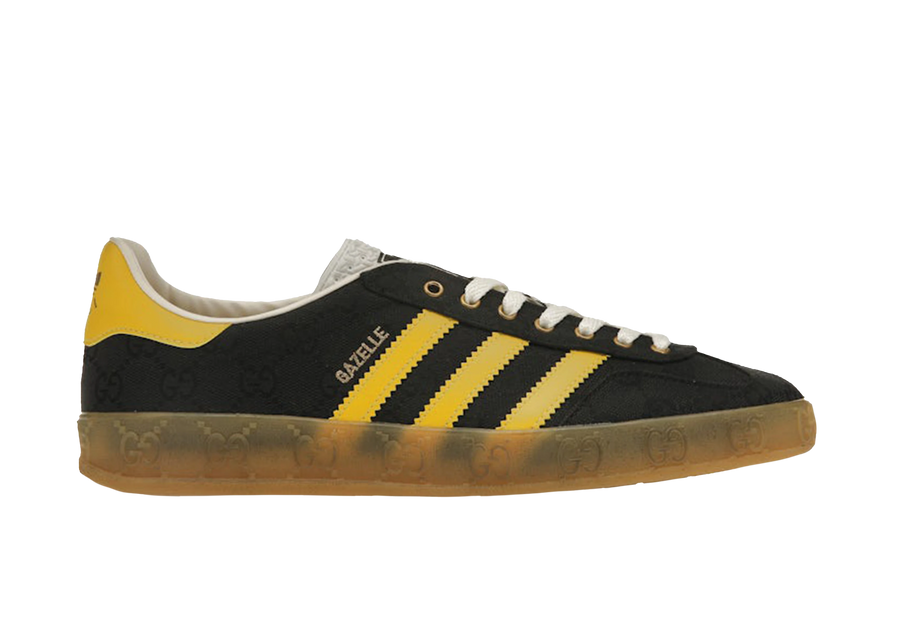 adidas x Gucci Gazelle Black GG Monogram