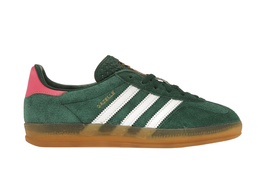 adidas Gazelle Indoor Collegiate Green Lucid Pink (Women's)