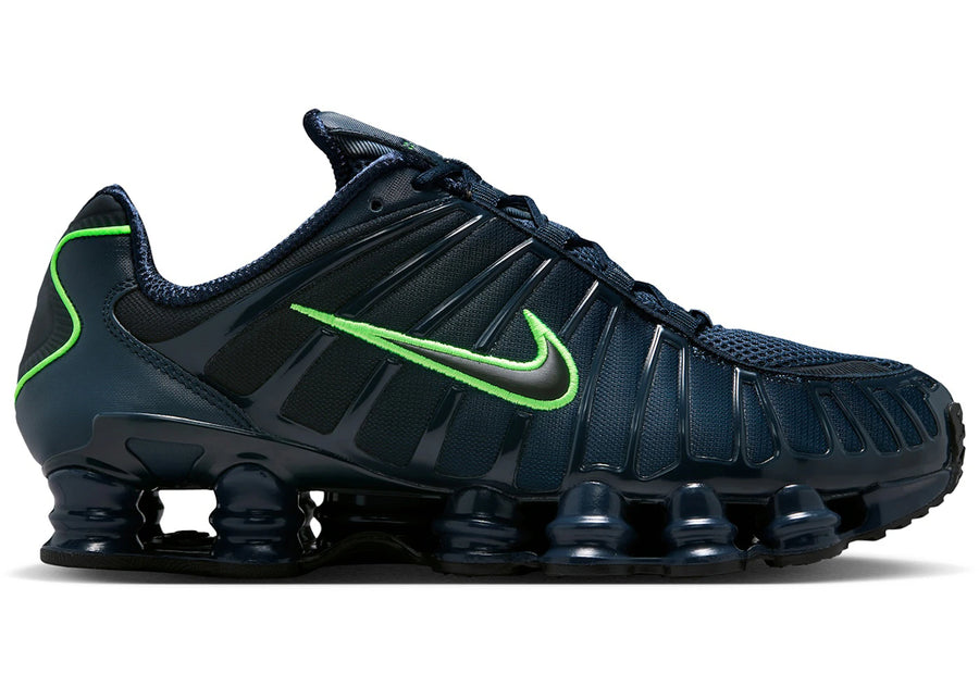 Nike Shox TL Thunder Blue Green Strike