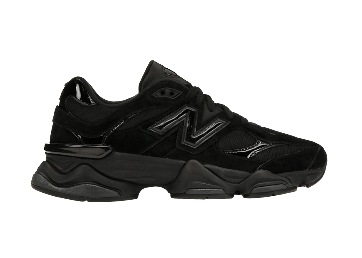New Balance 9060 Triple Black Patent