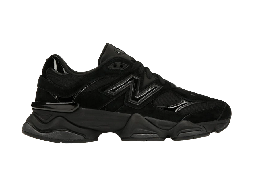 New Balance 9060 Triple Black Patent